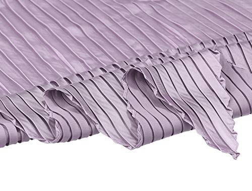 Allegra K Women Pleated Rhombus Head Scarf Wraps Scarves Neckerchief Bandana Solid Color Purple