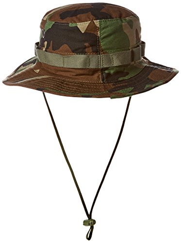 TRU-SPEC Boonie, Tru W/P 100% CTTN R/S with Loops, Woodland, 7