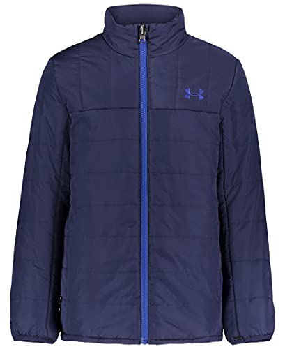 Under Armour boys 3-in-1 Jacket, Removable Hood & Liner, Windproof Water Repellant UA WESTWARD 3 IN 1 JACKET, Royal, Medium US