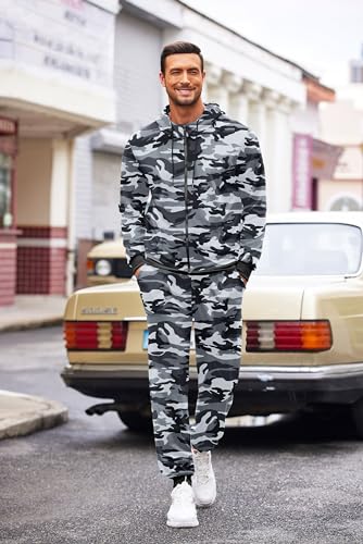 COOFANDY Tracksuits for Men Jogging Outfits Active Suits for Men Jogging Suits Sets Clearance