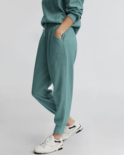 BTFBM Women's 2 Piece Tracksuit Long Sleeve Zipper Sweatshirt Long Sweatpants Outfits Lounge Sets Airport Outfits(Solid Light Green,Large)