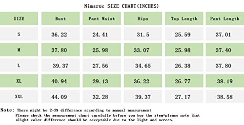 Nimsruc Two Piece Outfits For Women Summer Sweatsuits Sets Casual Jogging Suit Matching Athletic Clothing Fashion Tracksuit Gradient Pink XXL