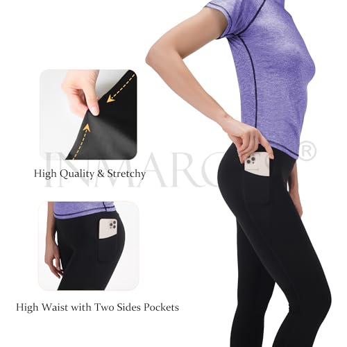 Inmarces Workout Sets for Women 5 PCS Yoga Outfits Activewear Tracksuit Sets