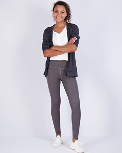 3 Pack: Womens Dry Fit Long Sleeve Full Zip Up Hoodie Jacket Ladies Athletic Running Track Workout Sports Yoga Pockets UPF Sun Shirt Rain Warm Sweat Up Winter Rain Lightweight Outerwear- Set 8, XL