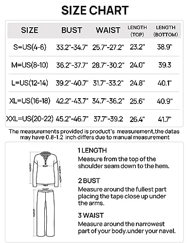 MEROKEETY Women's 2 Piece Outfit Sets Long Sleeve Button Knit Pullover Sweater and Pants Lounge Sets Black Small