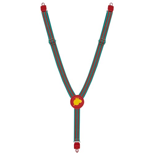 Peppa Pig George Pig Outfit | Short Sleeve Boys' Clothing Sets | Boys Outfit Set With Braces And Bow Tie | Blue 3T