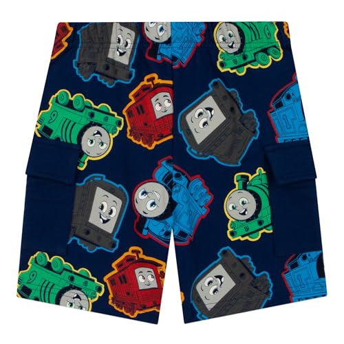 Thomas & Friends Boys Clothing Set | Thomas The Train Clothes for Boys | T-shirt and Shorts Boys Outfit | Grey 4