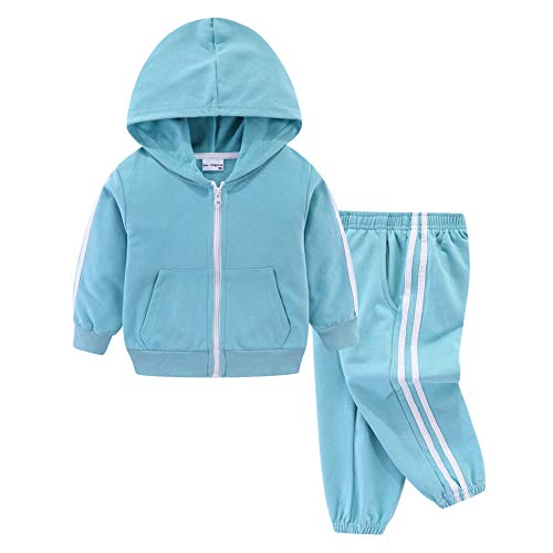 Mud Kingdom Little Boys Pants Clothing Set Casual Outerwear 2 Piece Blue 5T