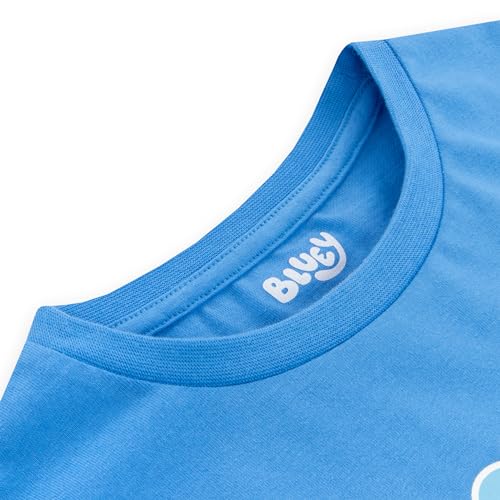 Bluey Outfit | Bingo Boys Clothing Sets | 2 Piece Set Boys' Shorts and T Shirt | Summer Outfits for Boys | Blue 3T