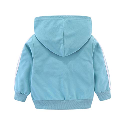 Mud Kingdom Little Boys Pants Clothing Set Casual Outerwear 2 Piece Blue 5T