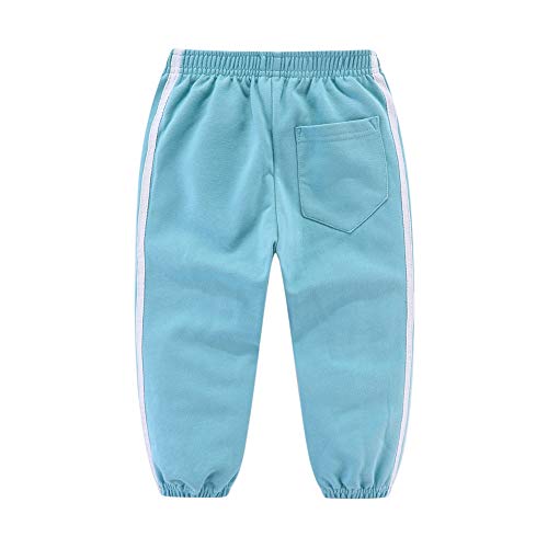 Mud Kingdom Little Boys Pants Clothing Set Casual Outerwear 2 Piece Blue 5T