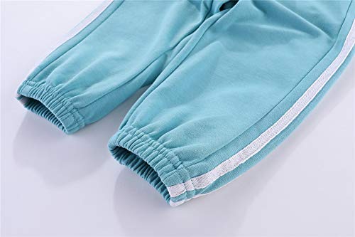 Mud Kingdom Little Boys Pants Clothing Set Casual Outerwear 2 Piece Blue 5T