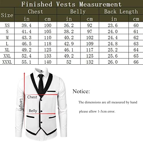 Formal Suit Vests for Men Mens Dress Vest Outerwear Dark Gray Men's Western Vests Sleeveless Jacket Vest Men Size S