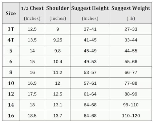 Fankeshi Boy's 4 Button Formal Suit Vest Black 4T