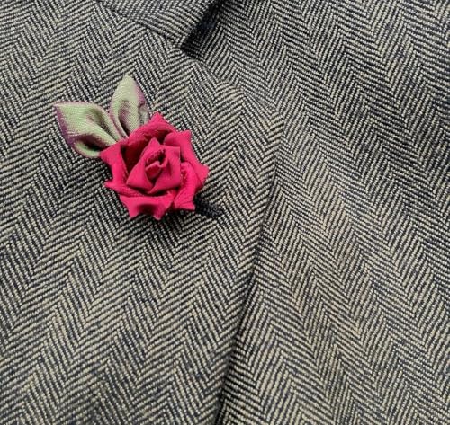 Teukuire Men's V-Neck Suit Vests Slim Fit Casual Business Formal Herringbone Tweed Wool Waistcoat Wedding Groomsmen Suit Vest Light Brown L