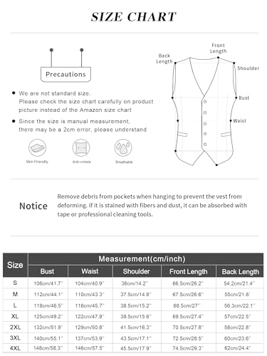 GUSLESON Burgundy Vest Paisley Suit Vest Tie and Bow Tie Set Silk Floral Waistcoat Necktie and Pocket Square Lapel Pin Set (0808-09-4XL)