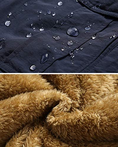 Vcansion Men's Winter Warm Puffer Vest Quilted Padded Sleeveless Jacket Army Green US 2XL/Asian 6XL