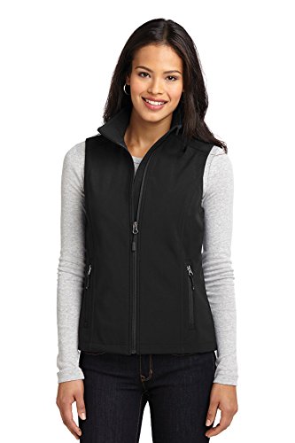 Port Authority Ladies Core Soft Shell Vest M Black