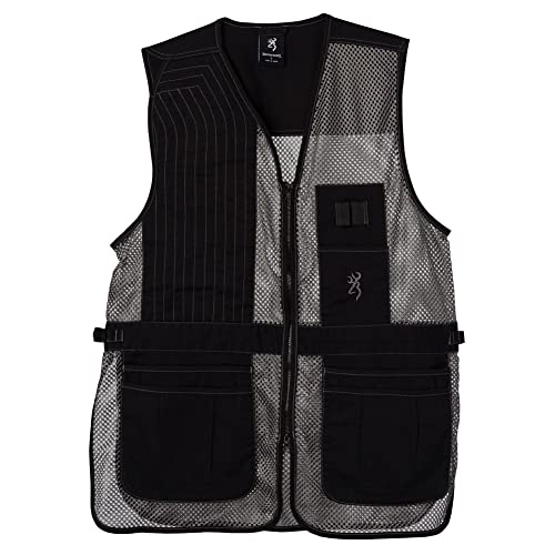 Browning VEST,TRAPPER CREEK BLK/GREY,2XL (3050269905)