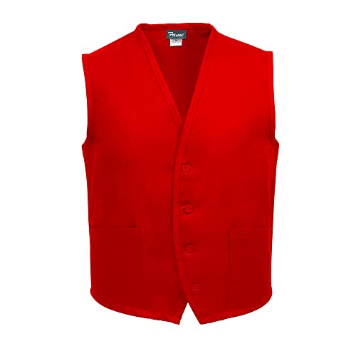 FAME® 2 Pocket Unisex Vest – V65 - Red/MD (WFA23306REMD)