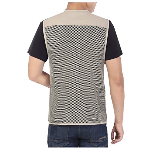 Kedera Summer Casual Outdoor Fishing Photography Travel Work Safari Vest with Pockets