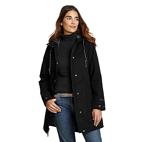 Eddie Bauer Women's Charly Parka, Black, Medium