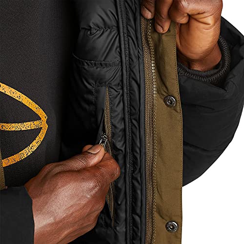 Eddie Bauer Men's Seabeck Down Parka, Hunter, Large