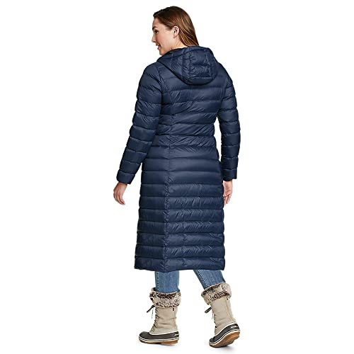 Eddie Bauer Women's CirrusLite Down Duffle Coat, Twilight, Small