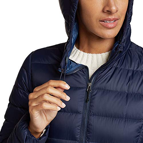 Eddie Bauer Women's CirrusLite Down Duffle Coat, Twilight, Small