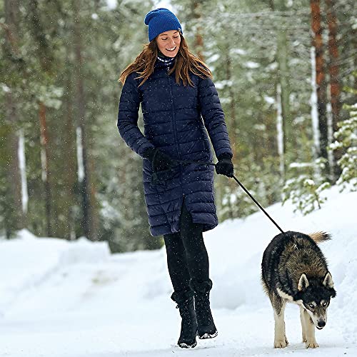 Eddie Bauer Women's CirrusLite Down Duffle Coat, Twilight, Small