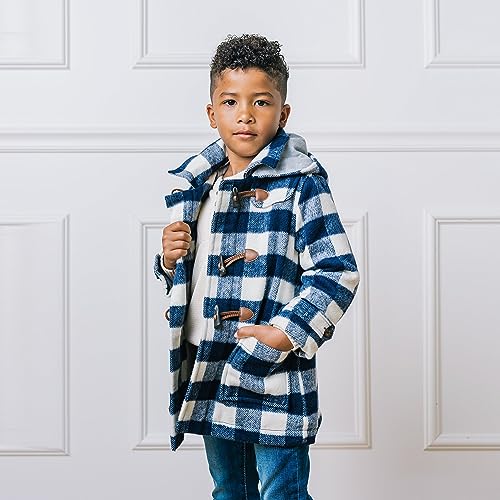 Hope & Henry Boys' Toggle Duffle Coat with Detachable Hood