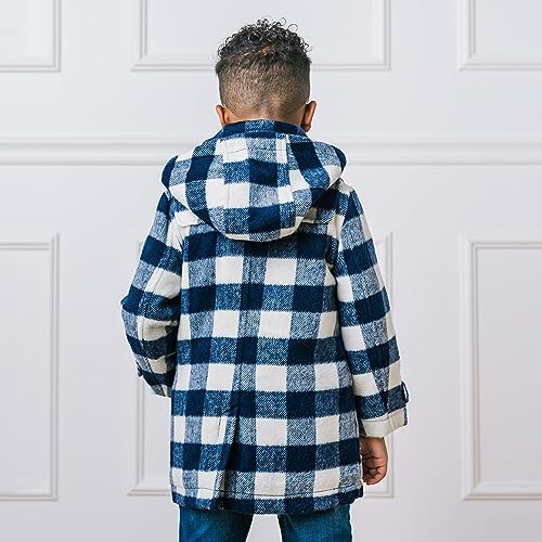 Hope & Henry Boys' Toggle Duffle Coat with Detachable Hood