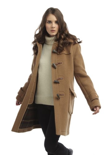 Montgomery Original Womens London Luxury Duffle Coat (Large, Camel)
