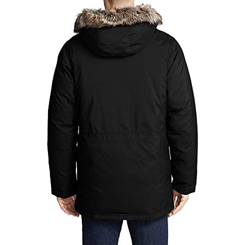 Eddie Bauer Men's Superior Down Parka, Black, Medium