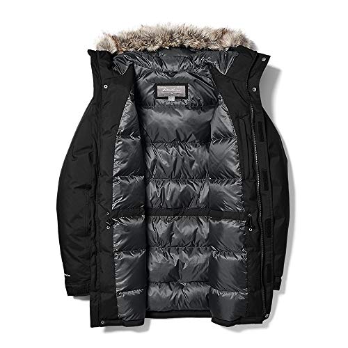 Eddie Bauer Men's Superior Down Parka, Black, Medium