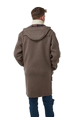 Montgomery Original Mens Duffle Coat - Toggle Coat (S, Mushroom)