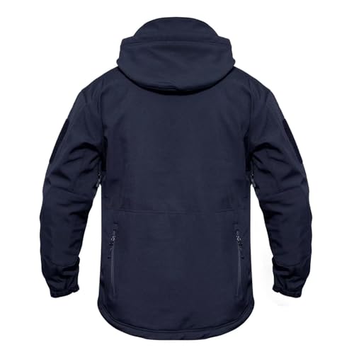 MAGCOMSEN Rain Jacket Mens Coat Military Jacket Winter Coats for Men Waterproof Jacket Tactical Jacket Hunting Jacket Winter Jacket Mens Parka