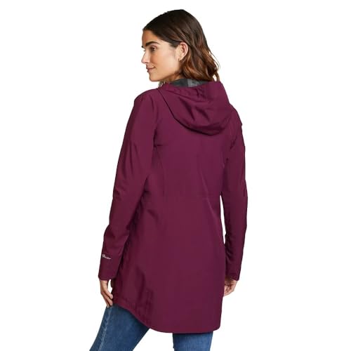 Eddie Bauer Women's Cloud Cap Stretch 2.0 Parka, Dk Plum, Medium