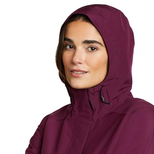 Eddie Bauer Women's Cloud Cap Stretch 2.0 Parka, Dk Plum, Medium