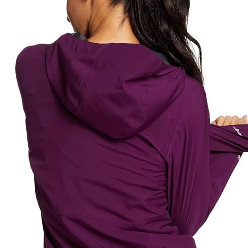 Eddie Bauer Women's Cloud Cap Stretch 2.0 Parka, Dk Plum, Medium
