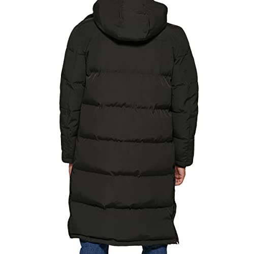 Levi's Men's Arctic Cloth Extra Long Parka, Black, Large