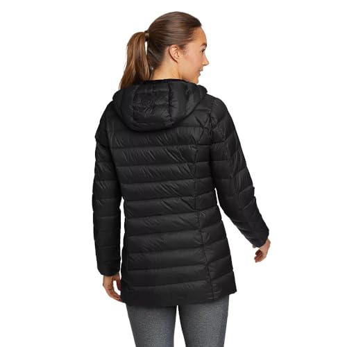 Eddie Bauer Women's CirrusLite Down Parka, Black, Small