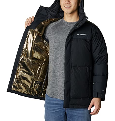 Columbia Men's Grand Trek II Parka, Black, Large