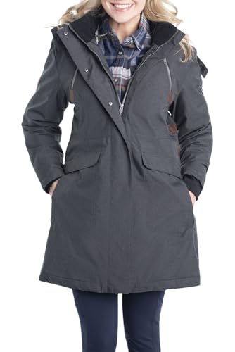 Legendary Whitetails Women's Anchorage Parka, Dark Coal Heather, X-Large