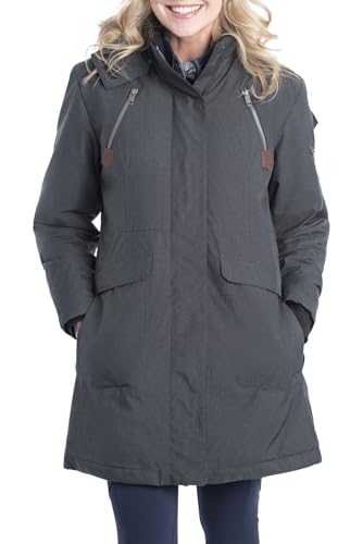 Legendary Whitetails Women's Anchorage Parka, Dark Coal Heather, X-Large