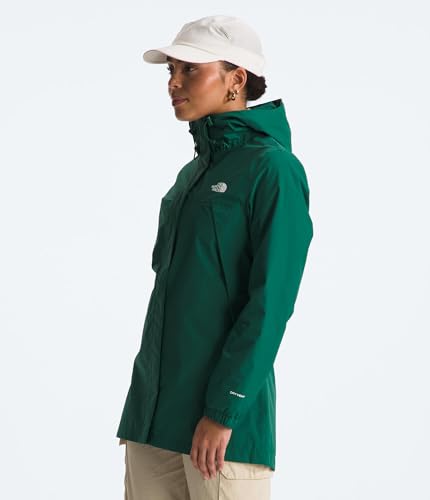 THE NORTH FACE Women's Waterproof Antora Parka (Standard and Plus Size), Evergreen, Medium