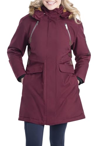 Legendary Whitetails Women's Anchorage Parka, Rusty Maroon, X-Large