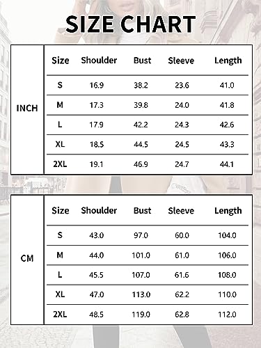 Danedvi Womens Long Double Breasted Coats Lapel Collar Wool Blend Pea Coat Winter Slim Fit Jackets Trench Coat Outwear