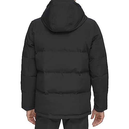 Levi's Men's Arctic Cloth Quilted Performance Parka, New Black