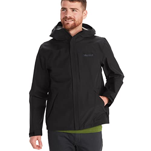 MARMOT Men's GORE-TEX Minimalist Jacket, Black, Large